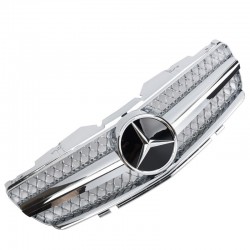 Εμπρόσθια μάσκα AMG look για Mercedes-Benz SL-Class (R230) Pre-Facelift